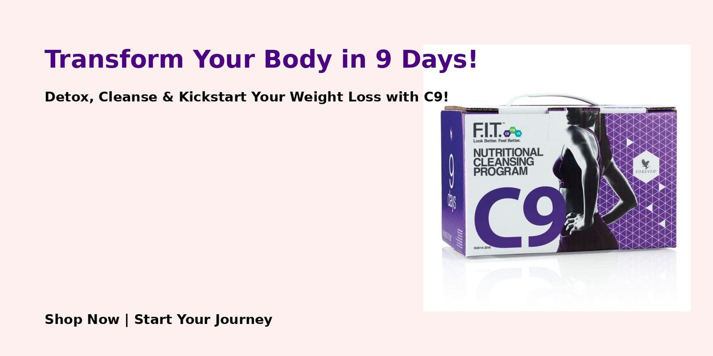 C9 Challenge Aloe Gel - Weight Management Cleansing and Detox Program